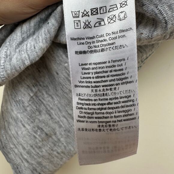 Comptoir des Cotonniers Light Gray Graphic Dog Tee - L/XL - Picture 6 of 6